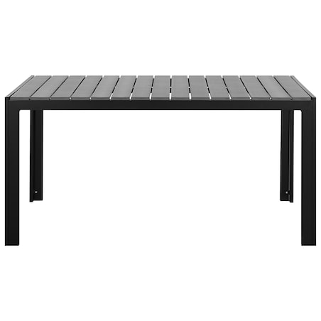Stół ogrodowy COMO 150 cm 90 cm Szary