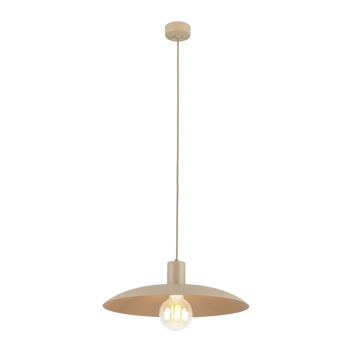 Lampa wisząca ASTRA SABIA 10711 TK Lighting beżowa metalowa E27 41 cm nowoczesna regulowana Polska