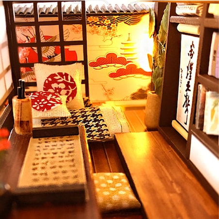 Miniaturowy domek DIY - Pałac Wiecznej Wiosny