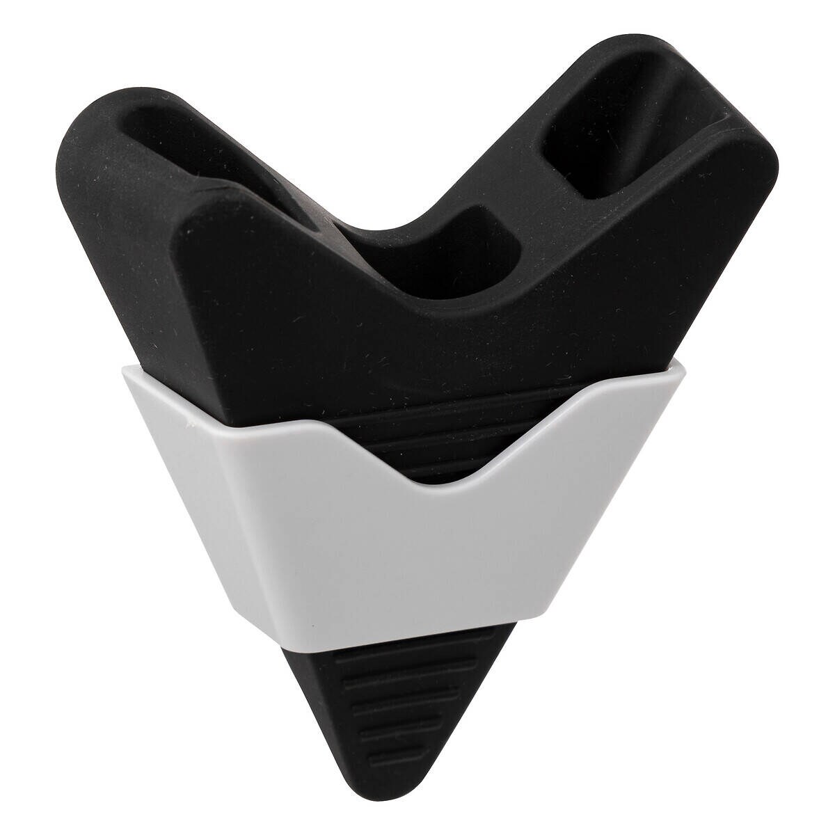 Odbojnik do drzwi samoprzylepny, plastikowy, 2 sztuki