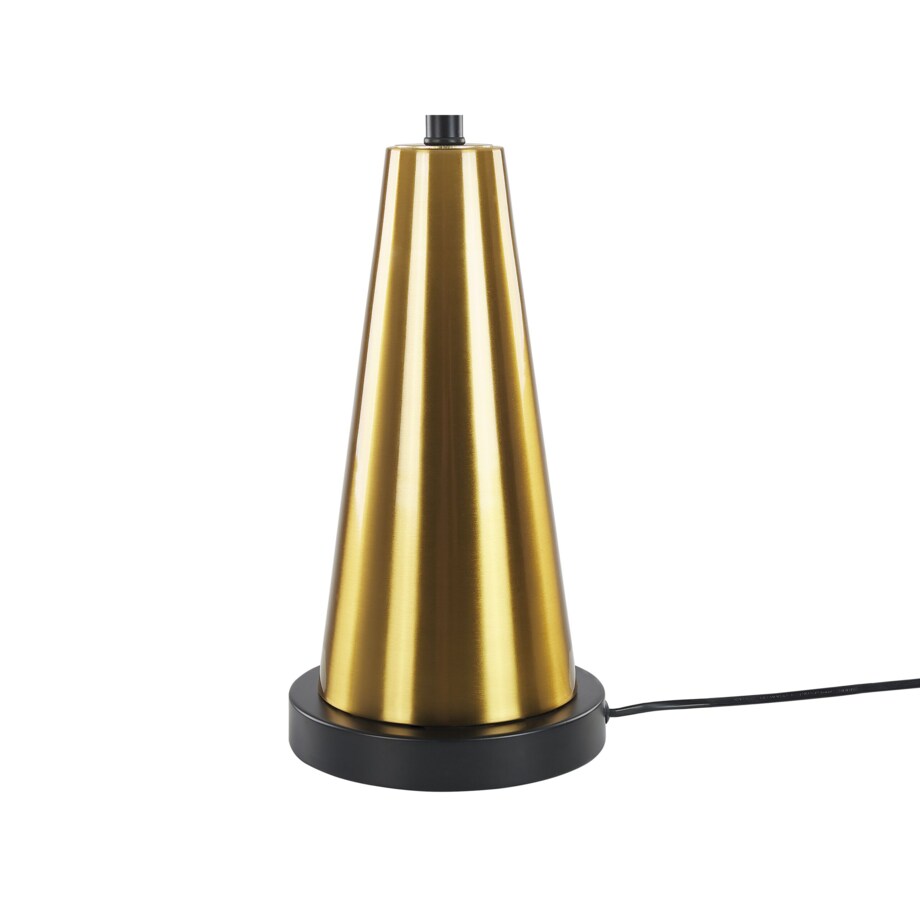 Lampa stołowa metalowa złota SANDON