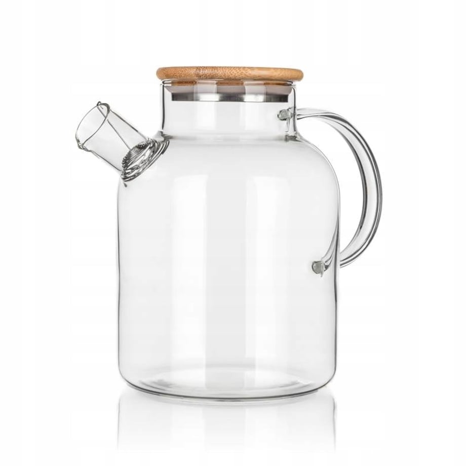 SZKLANY DZBANEK 1,5 L na herbatę zioła kompot soki napoje box prezent