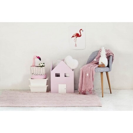 Dywan Bawełniany Trenzas Soft Pink 80x120 cm Lorena Canals