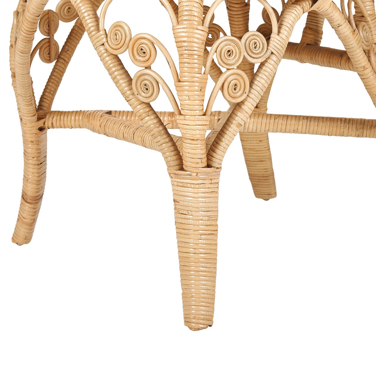 Fotel paw CARRARA Rattan Naturalny