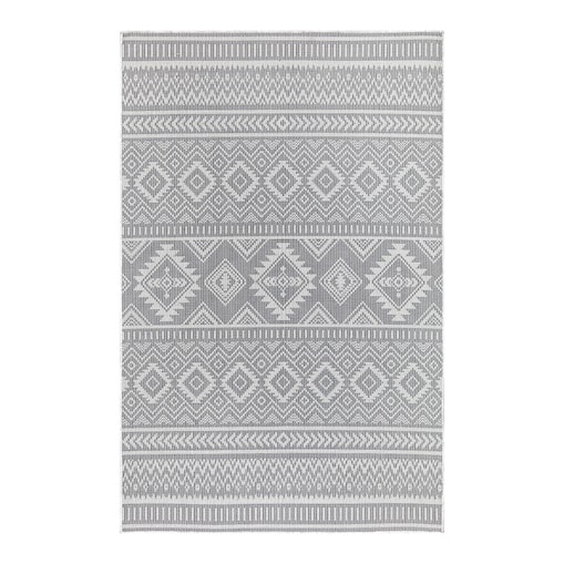 Dywan na zewnątrz i do wnętrz boho Paloa 35220 Antracyt 80x150