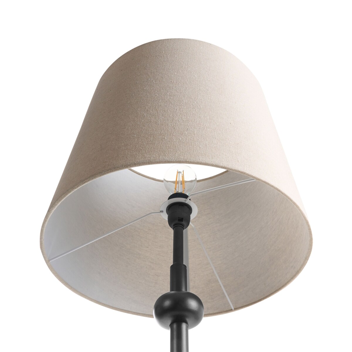 Lampa podłogowa KRIOS Metal Czarny