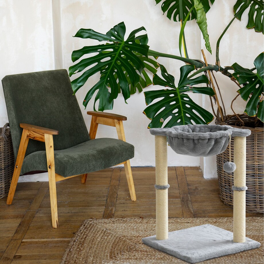 DRAPAK DLA KOTÓW SZARY 331667