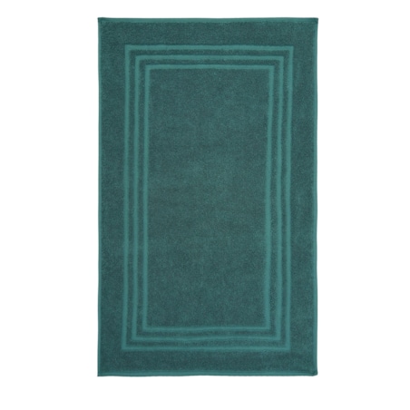 Kleine Wolke Lodge Wegański Dywanik Frotte zielony 50x 80 cm ECO LIVING