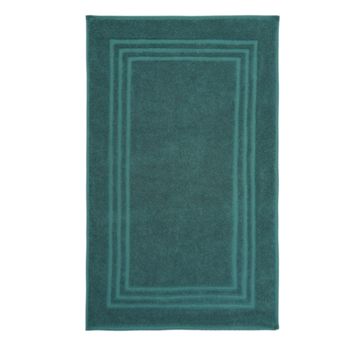 Kleine Wolke Lodge Wegański Dywanik Frotte zielony 50x 80 cm ECO LIVING