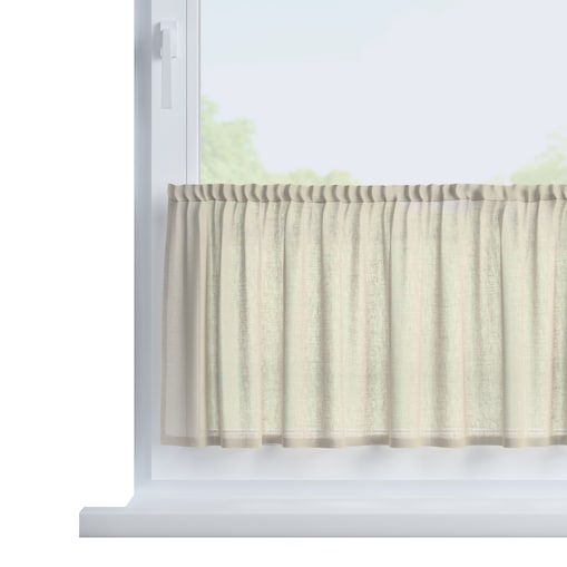 Zazdrostka prosta na metry 520x0 prześwitujący beżowy