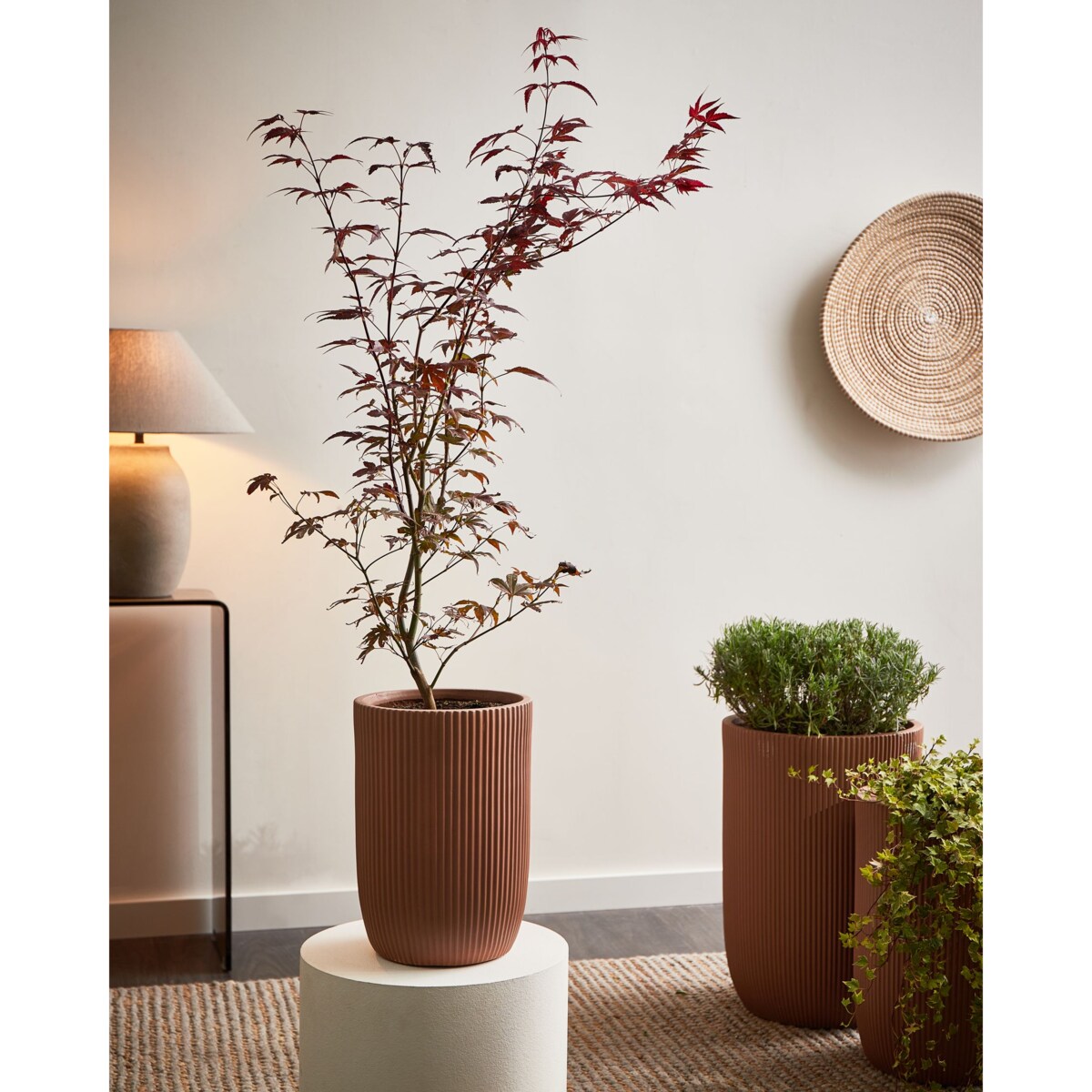 Doniczka EANTIO 25 cm Brązowy