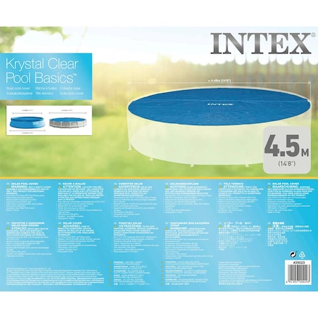 Intex Okrągła plandeka solarna na basen, 457 cm, 29023