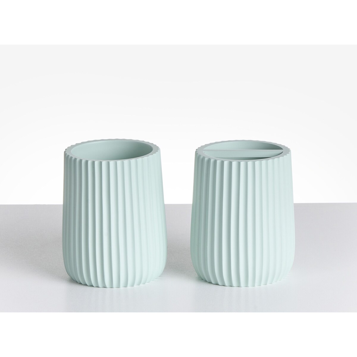 Zestaw akcesoriów łazienkowych 5 elementów POZUZO Miętowy