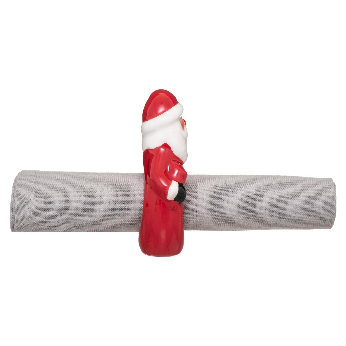 Ceramiczny pierścień na serwetki Mikołaj