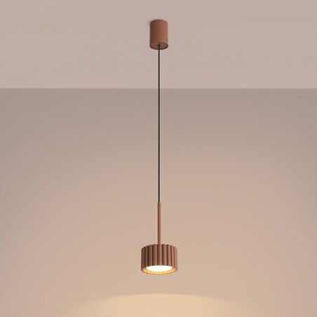 Lampa wisząca AURA 1 mocca Gx53