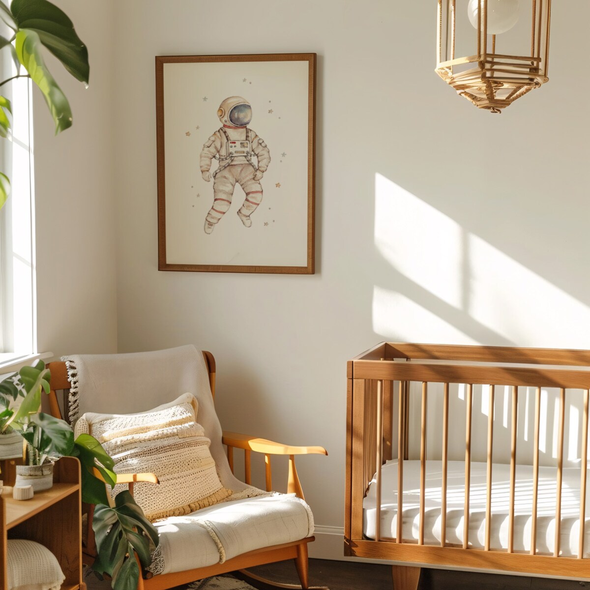 Plakat dla dzieci Astronauta 30x40