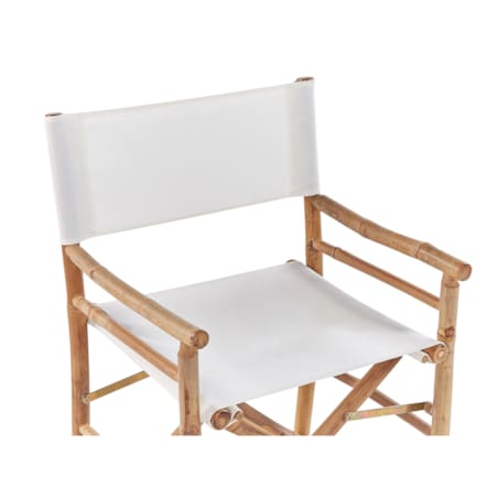Zestaw 2 krzeseł bambusowy jasne drewno MOLISE