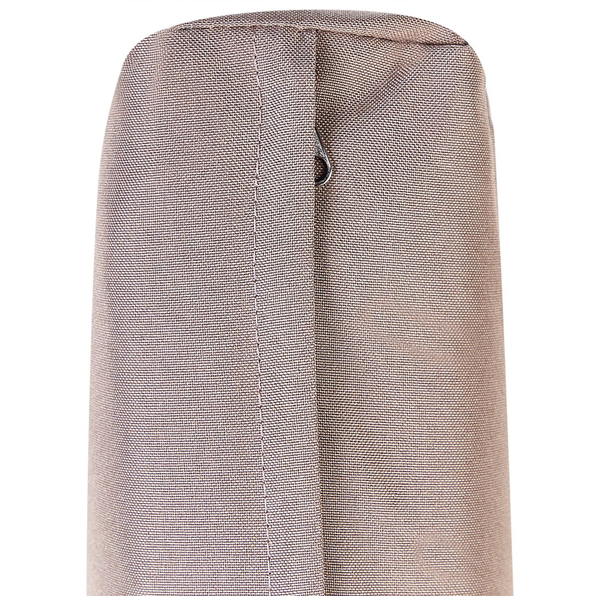 Otomana ogrodowa bambusowa beżowoszara CERRETO