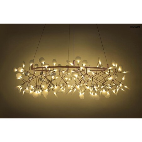 Lampa wisząca Flora MSE010100213 LED 48,6W miedziana