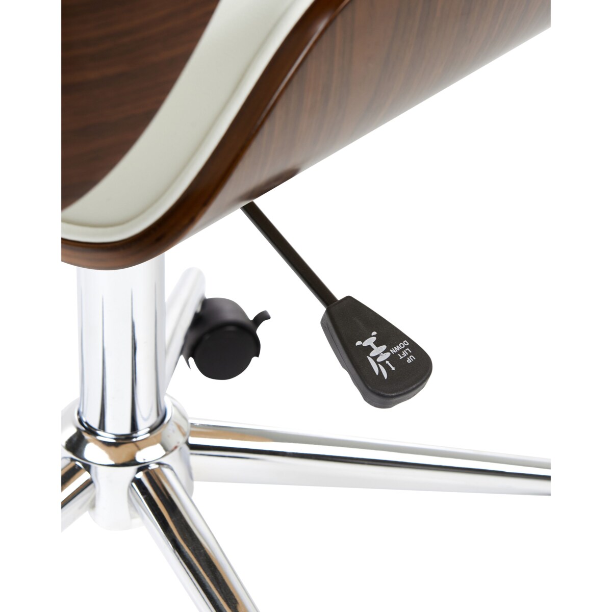 Krzesło biurowe TOTOWA Ekoskóra Biały