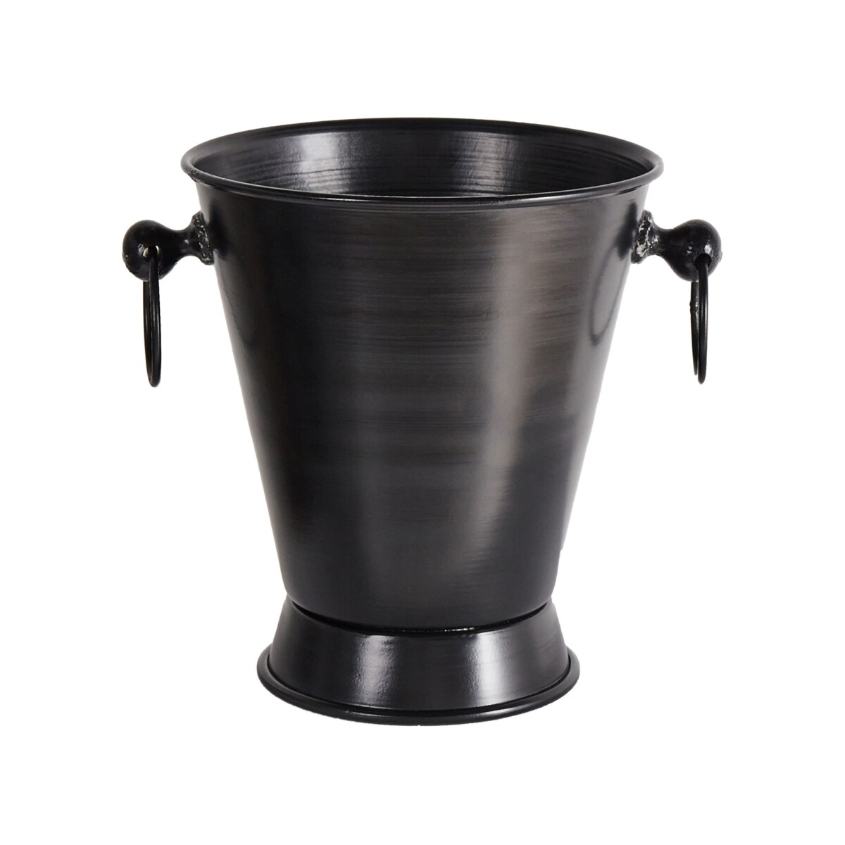 Pojemnik na lód metalowy srebrny BIRMA