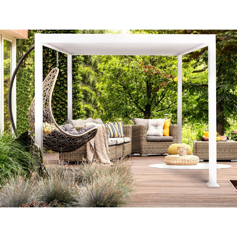 Pergola ogrodowa Biały FORNOLI