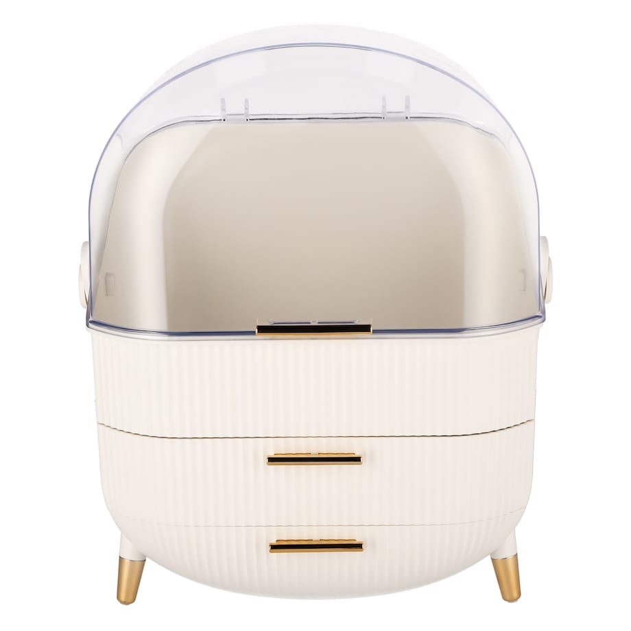 Organizer na kosmetyki XL kosmetyczka beżowa