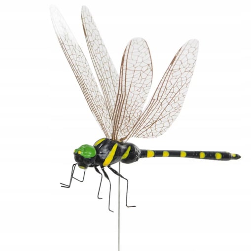 OZDOBA WAŻKA DO KWIATÓW DONICZKI stroików roślin owad dekoracja