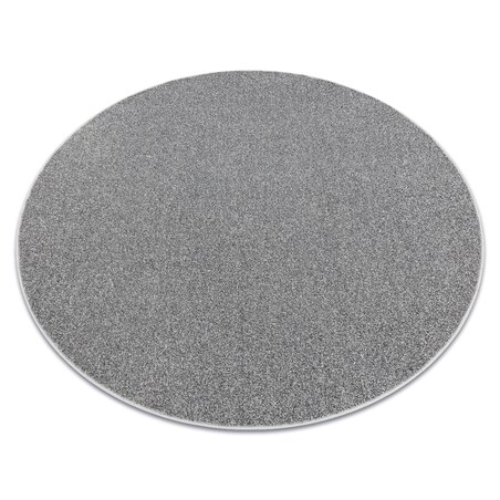 DYWAN koło MOORLAND szary koło 133 cm