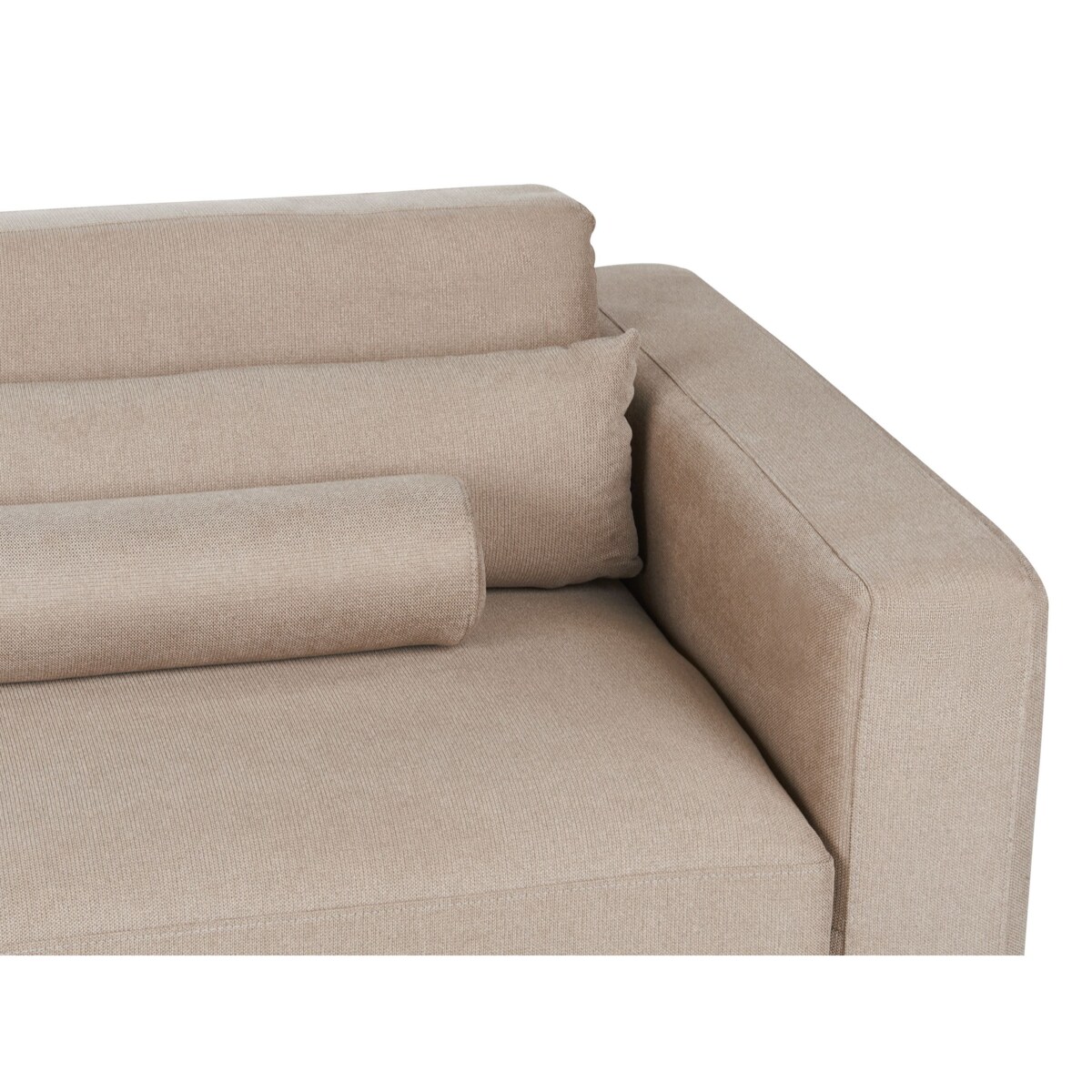 Sofa 3-osobowa beżowoszara ANGE