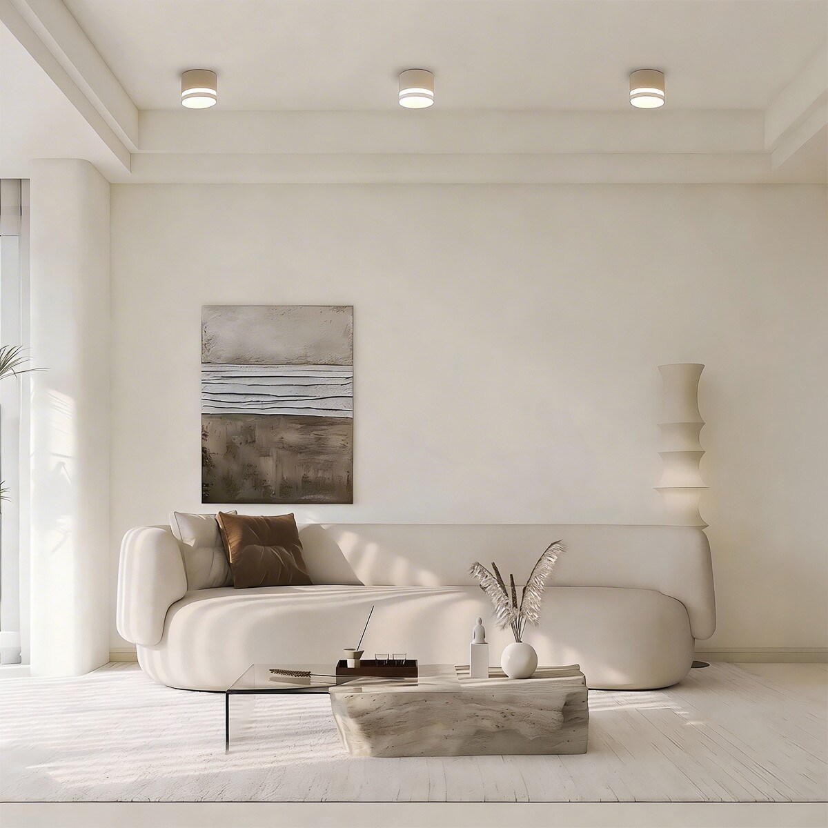 Lampa sufitowa Light Prestige Kendal biały 1 x GX53 1 szt.