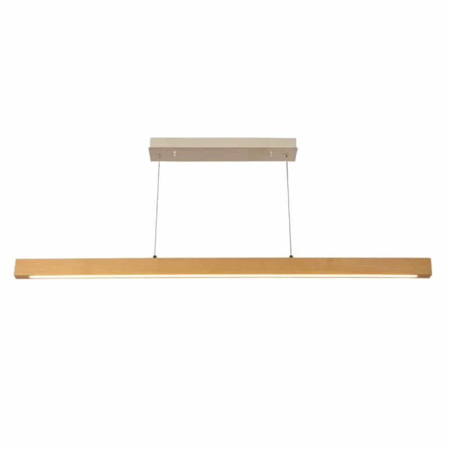 Wisząca lampa drewniana Dritta ABR-LLZ-24W Abruzzo LED 24W 3000K listwa brązowa