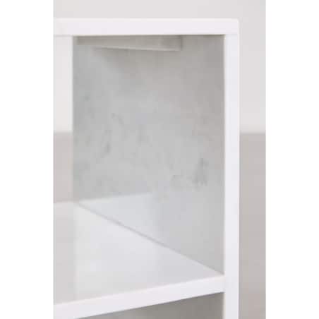 Stolik pomocniczy z marmuru 35x35 cm Gabrielle