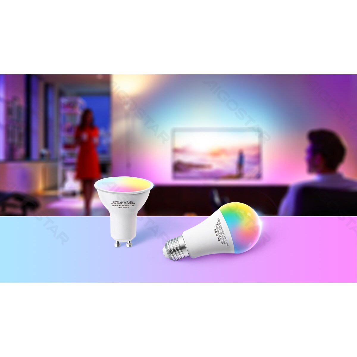 bluetooth mesh g45 e14 4,9w rgb+cct