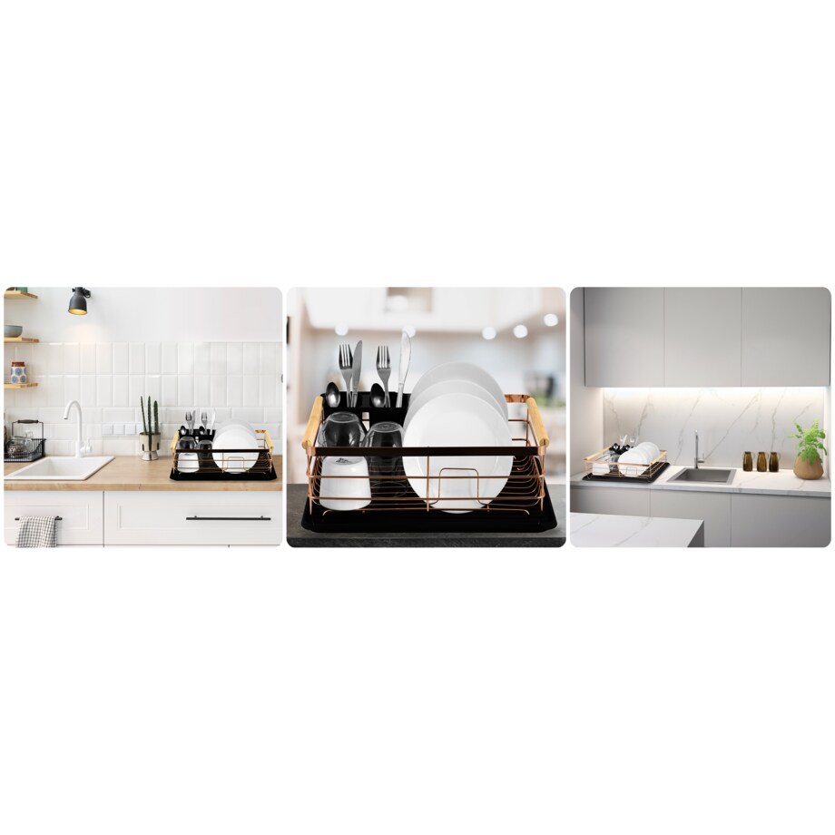 Suszarka do naczyń ociekacz stojąca tacka Massido