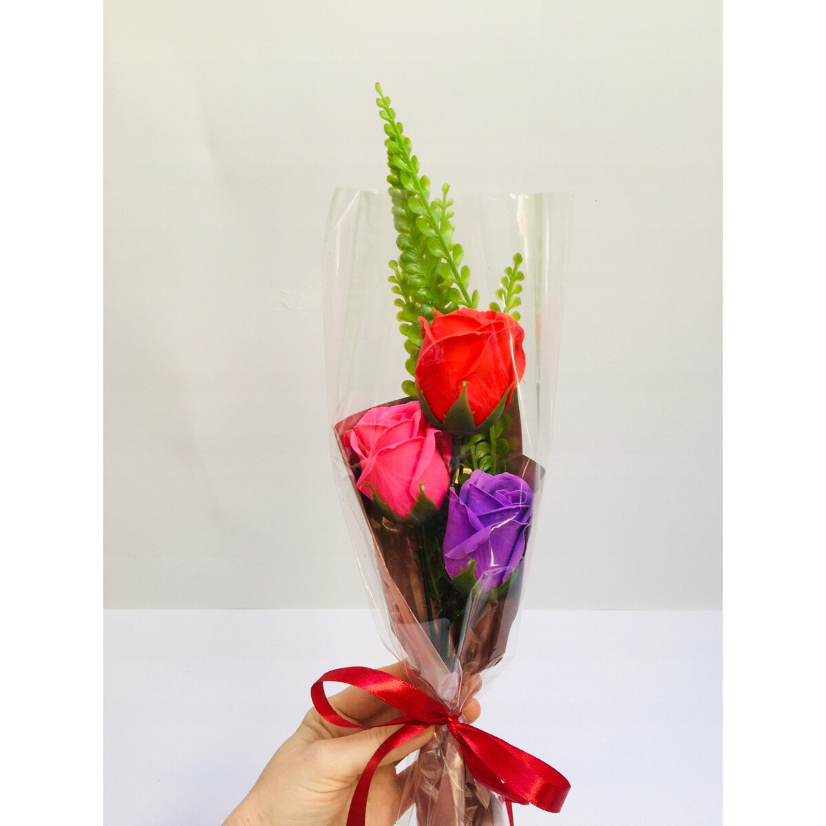 DZIEŃ KOBIET róża mydlana kwiaty na prezent bukiet upominek urodziny stroik