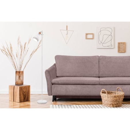 Konsimo CORTODI Lampa podłogowa, biały