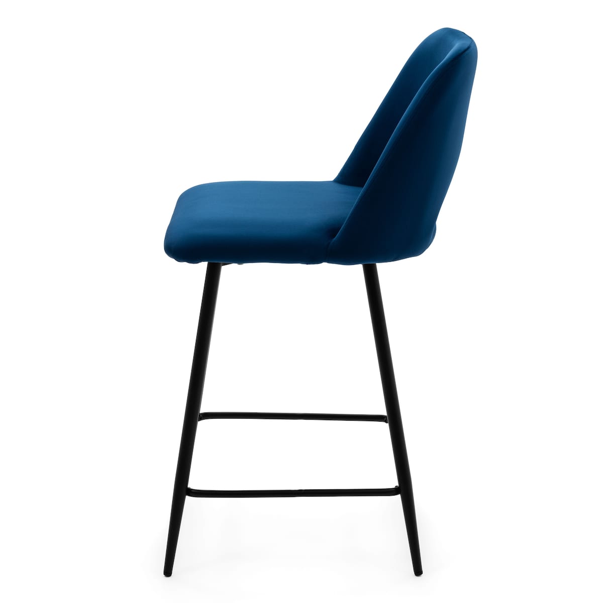 HOKER TAPICEROWANY WELUROWY DO SALONU JADALNI BAROWY NOWOCZESNY ORO GRANATOWY