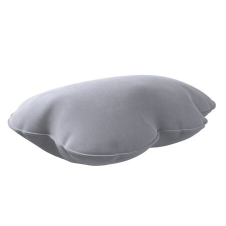 Poduszka Soft Cloud, srebrzysty szary, 55x15x35cm, Posh Velvet