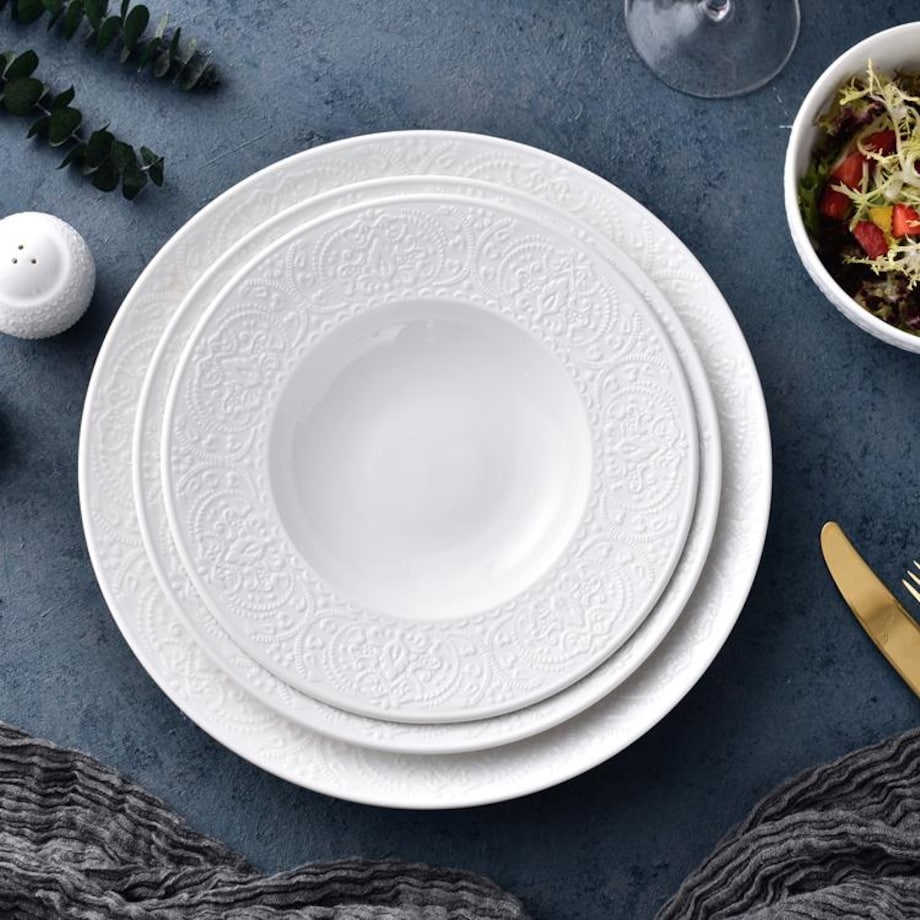 VILLA ITALIA Talerz płytki porcelanowy 26 cm GLORIETTA