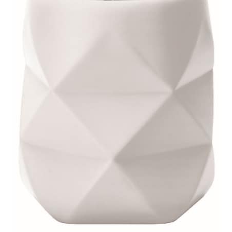 Kleine Wolke Crackle Dozownik do mydła biały kompozyt