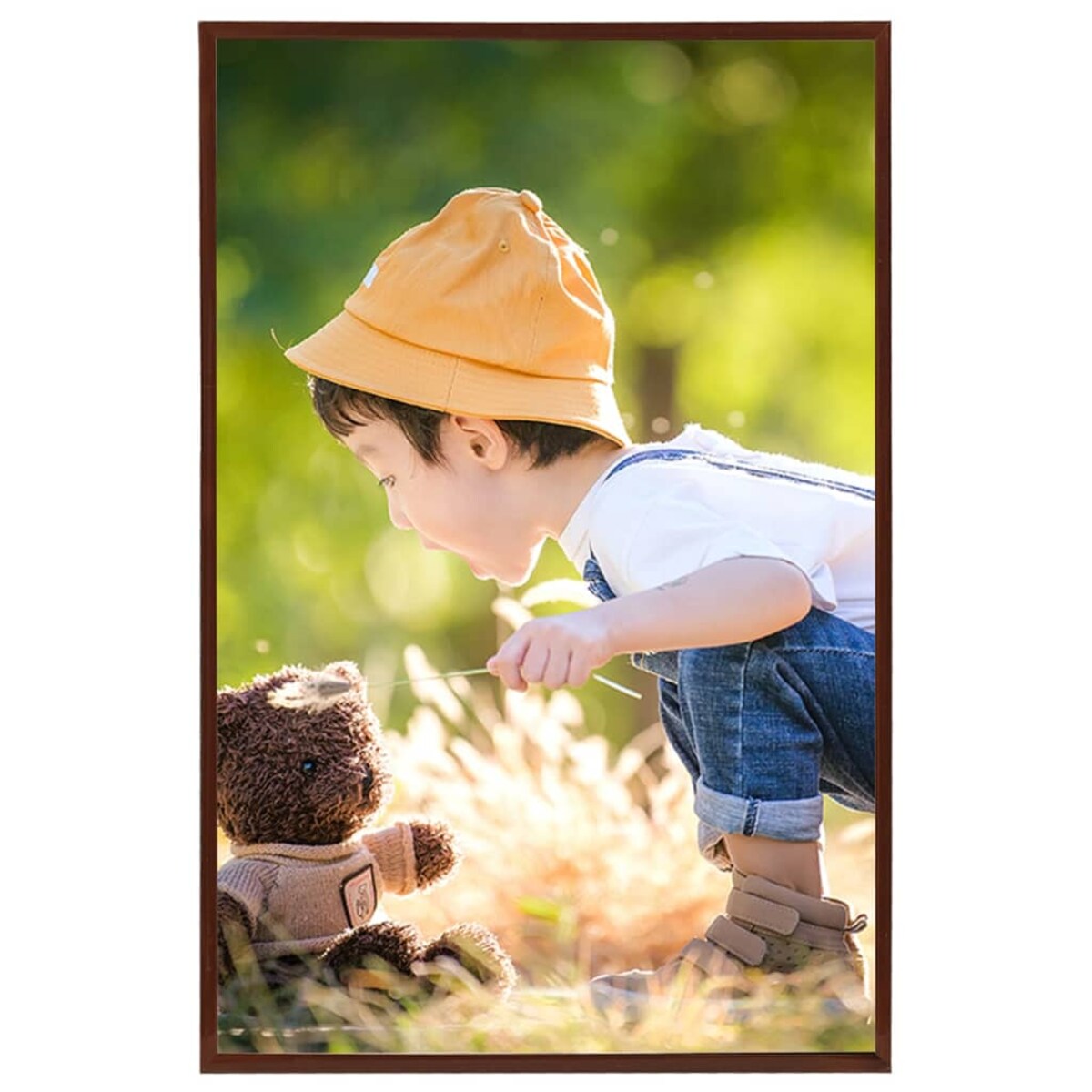 vidaXL Ramki na zdjęcia, 3 szt., ścienne lub stołowe, 70x90 cm, MDF