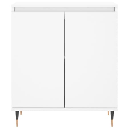 vidaXL Komoda, biała, 60x35x70 cm, materiał drewnopochodny