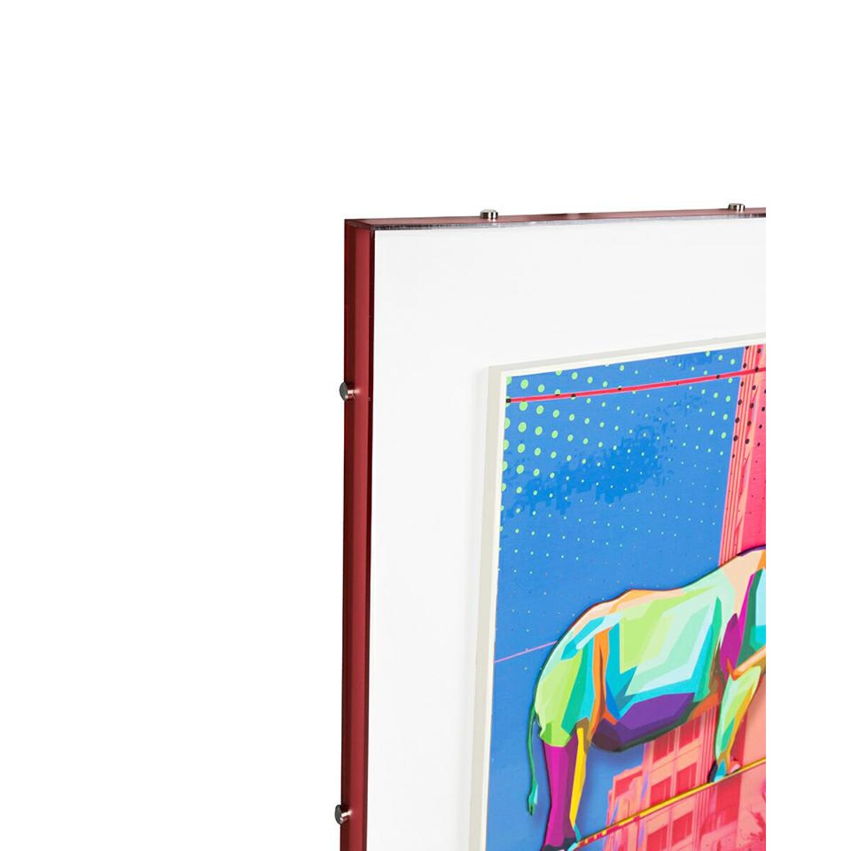 Obraz RHINO IN THE CITY 88 x 110 cm