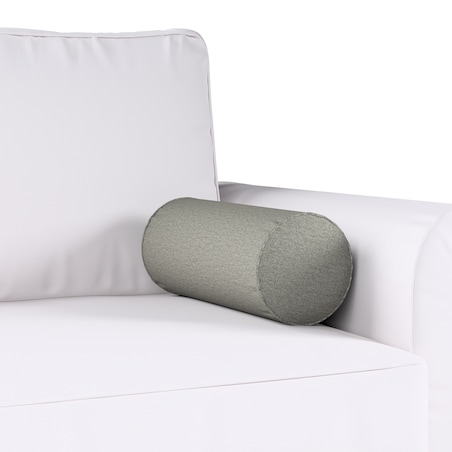 Poduszka wałek prosty, szary, Ø16 x 40 cm, Etna