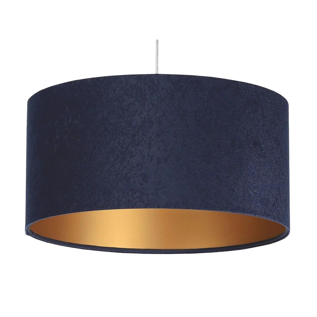 Lampa wisząca HOME 30 granatowa/złota