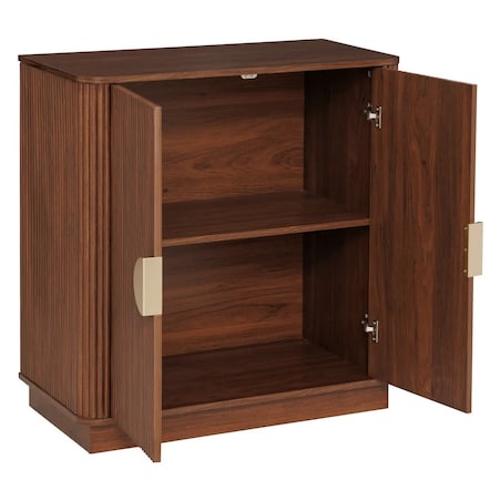 Komoda dwudrzwiowa orzechowa Wany 80x40 cm