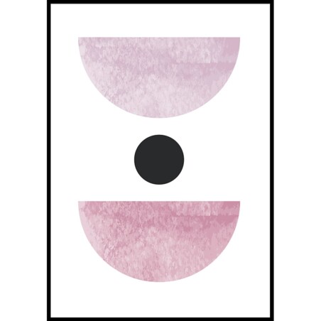 plakat semi-circular forms no 4 70x100 cm