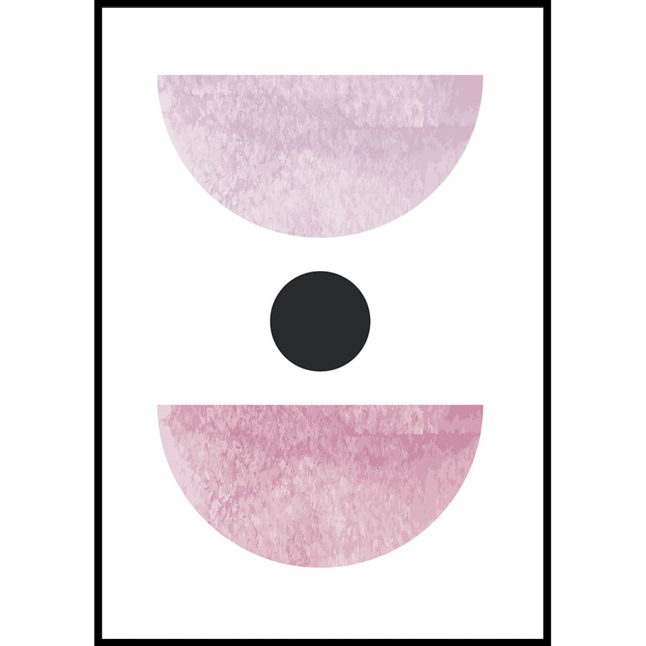 plakat semi-circular forms no 4 70x100 cm