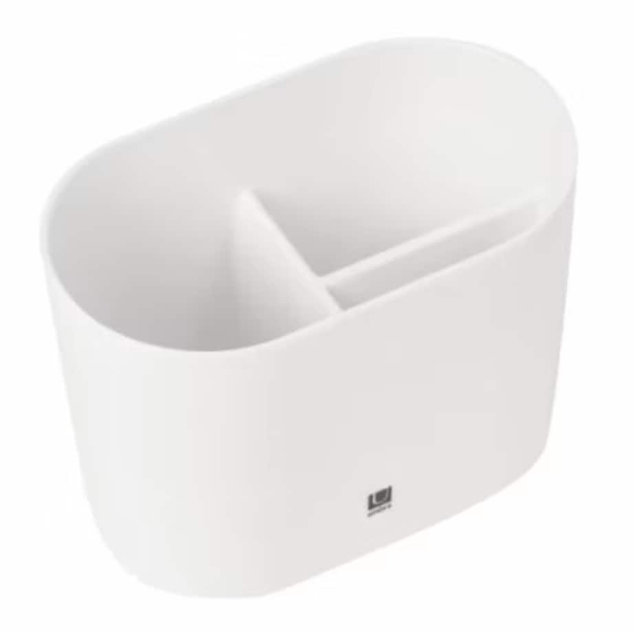 Pojemnik na szczoteczki biały Step, Umbra